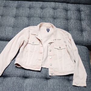 Gap - Pale Pink Jean Jacket - Large
